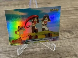 Mewtwo Strikes Back Topps Chrome Holo #12 Team Rocket Pokemon Karten Sammlung - Image 5