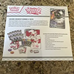Pokemon TCG Scarlet & Violet White Flare ETB Elite Trainer Box Sealed - Image 4