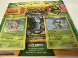 Pokemon XY Flashfire Mega Charizard Artwork Sealed Blister Pack Grass Type - Image 3