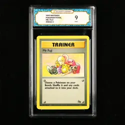 TQG 9 Mint 1999 Pokemon ENG Mr.Fuji #58/62 U - Image 1