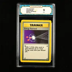 TQG 9 Mint 1999 Pokemon ENG Energy Retrieval #81/102 U - Image 1