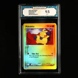 TQG 9.5 Mint+ 2003 Pokemon ENG Makuhita #EX-RS 58/109 C - Image 2