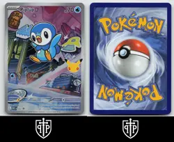 Pokemon - Piplup 042 Mega Evolution - Holo Black Star Promo - NM - Image 3