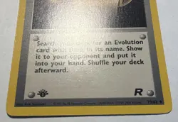 Pokemon 1st Edition Team Rocket (2000) - The Boss's Way 73/82 - Uncommon - NM/M1 - Image 2
