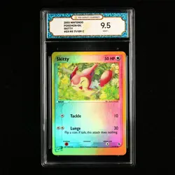 TQG 9.5 Mint+ 2003 Pokemon ENG Skitty #EX-RS 71/109 C - Image 2