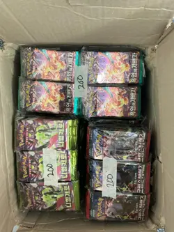 Lot of (1300) Pokemon Korean Assorted Booster Packs - Image 1