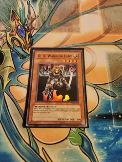 Yugioh! D.D. Warrior Lady DCR-027 Dark Crisis Unlimited NM - Image 1