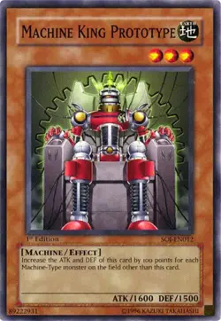 Machine King Prototype SOI-EN012 Shadow of Infinity Yu-Gi-Oh 1st Edition NM/M - Image 1