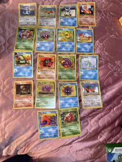 Vintage Pokemon Cards 1995, 96, 98 Lot of 18 - Image 2