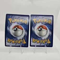 Leafeon V SWSH194 & Leafeon VSTAR SWSH195 Black Star Promo Pokemon Cards NM - Image 2