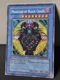 Magician of Black Chaos PP01-EN001 Secret Rare - NM YuGiOh TCG - Image 1