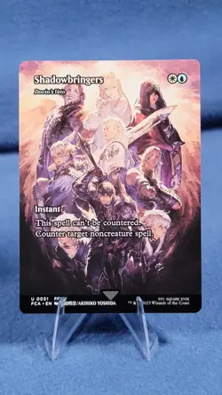 Shadowbringers - Dovin's Veto (Showcase) Mtg Final Fantasy FCA 51 Regular 🔮 D - Image 1