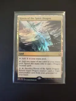 Haven of the Spirit Dragon FOIL LP [Dragons of Tarkir] Mtg - Image 1
