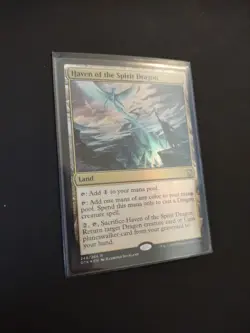 Haven of the Spirit Dragon FOIL LP [Dragons of Tarkir] Mtg - Image 2