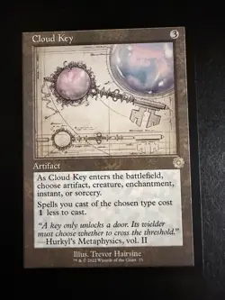 MTG - NM - Cloud Key - Retro - Schematic - The Brother's War - Image 1