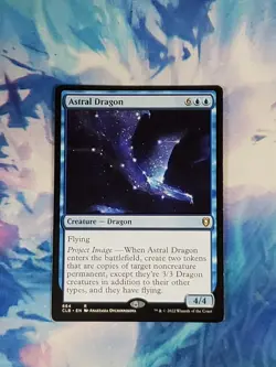 MTG Astral Dragon - Commander Legends: Battle for Baldur's Gate - Near Mint - Image 1