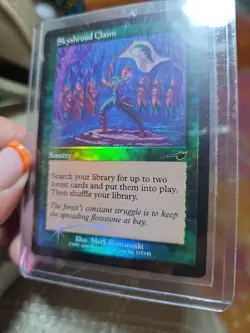 MTG Skyshroud Claim FOIL Nemesis Near Mint Magic The Gathering Mtg 🔥 - Image 3