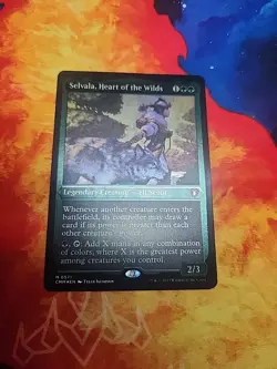 Selvala, Heart of the Wilds (Foil Etched) - Commander Masters - Foil - NM - Image 1