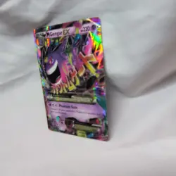 Pokemon 2014 XY Phantom Forces Mega Gengar EX 35/119 mint but on back - Image 2