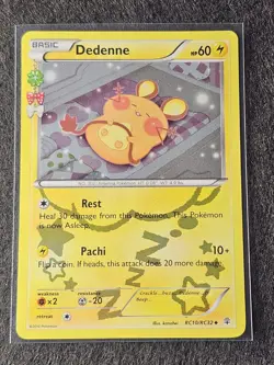 Pokemon Dedenne RC10/RC32 Generations Radiant Collection Holo 60 HP English - Image 1