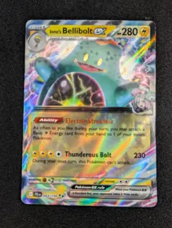 Iono's Bellibolt EX 053/159 - Double Rare - JTG - Pokemon - English - NM - Image 1