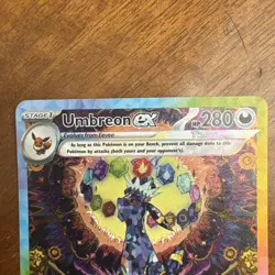 Umbreon ex Pokemon Prismatic Evolutions Special Illustration Rare #161/131 - Image 3