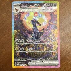 Umbreon ex Pokemon Prismatic Evolutions Special Illustration Rare #161/131 - Image 4