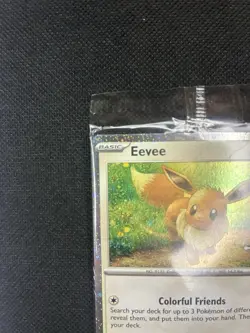 Pokemon TCG Eevee 133/165 Snowflake Stamp Promo 2025 Holiday Calendar Sealed - Image 3