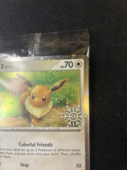 Pokemon TCG Eevee 133/165 Snowflake Stamp Promo 2025 Holiday Calendar Sealed - Image 4
