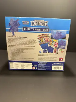 Battle Styles Elite Trainer Box Pokemon TCG Sword and Shield Blue Box New/Sealed 820650808357 - Image 4