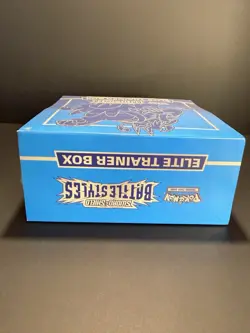 Battle Styles Elite Trainer Box Pokemon TCG Sword and Shield Blue Box New/Sealed 820650808357 - Image 5