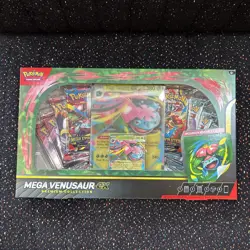 Sealed Pokemon TCG Mega Evolution - Mega Venusaur Ex Premium Collection Box - Image 1