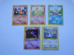 Pokemon Base Set Job Lot WOTC – Charmander Squirtle Charmeleon + More - Image 1