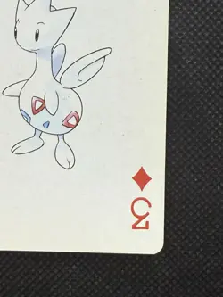 Pokemon Togetic 3 of Diamonds 176 Silver Deck Lugia Playing Card Poker - Image 4