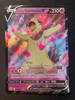 Pokemon Tcg Hisuian Typhlosion V 053/189 Ultra Rare Holo Condition NM - Image 1