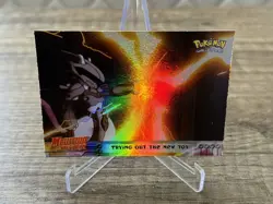 Mewtwo Strikes Back Topps Chrome Holo #7 Trying New Toy Pokemon Karten Sammlung - Image 1