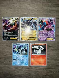 Pokemon TCG World Championship Deck Lot EX & Regular Rare Lot Of 5 ‘11 ‘12 & ‘13 - Image 2