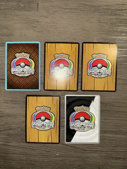 Pokemon TCG World Championship Deck Lot EX & Regular Rare Lot Of 5 ‘11 ‘12 & ‘13 - Image 3