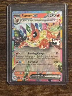 Brand New Flareon ex 014/131 NM Stamped Promo, Prize Pack Series 7 Pokemon Play! - Image 1