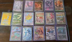Pokemon Singles Lot Of 16 - Rares, Illustration Rare and above - Image 1