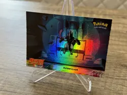 Mewtwo Strikes Back Topps Chrome Holo #8 Rebellion Labor Pokemon Karten Sammlung - Image 2