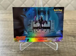 Mewtwo Strikes Back Topps Chrome Holo #8 Rebellion Labor Pokemon Karten Sammlung - Image 3