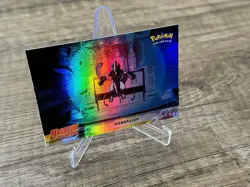 Mewtwo Strikes Back Topps Chrome Holo #8 Rebellion Labor Pokemon Karten Sammlung - Image 5