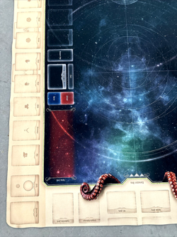 Collectable Card Game CCG Playing Card Mat 32" x 32", Tentacles, Solar System - Image 2
