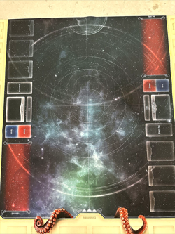 Collectable Card Game CCG Playing Card Mat 32" x 32", Tentacles, Solar System - Image 4