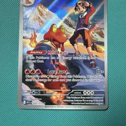 Pokemon TCG - Ascended Heroes - Ethan‘s Magcargo 222/217 Illustration Rare NM - Image 3