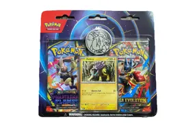 NEW Pokemon Mega Evolution & Phantasmal Flames 2-Pack Blister Sealed - Raikou - Image 1