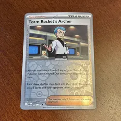 Team Rocket's Archer 170/182 Uncommon Destined Rivals Pokemon Reverse Holo NM - Image 1