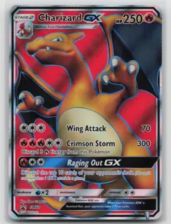 Charizard GX - SM60 Holo Promo Sun & Moon Promo Pokemon Moderately Played - Image 1