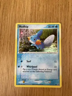 Pokemon TCG - Mudkip 018 Black Star Promo Holo - 2004 - Image 1